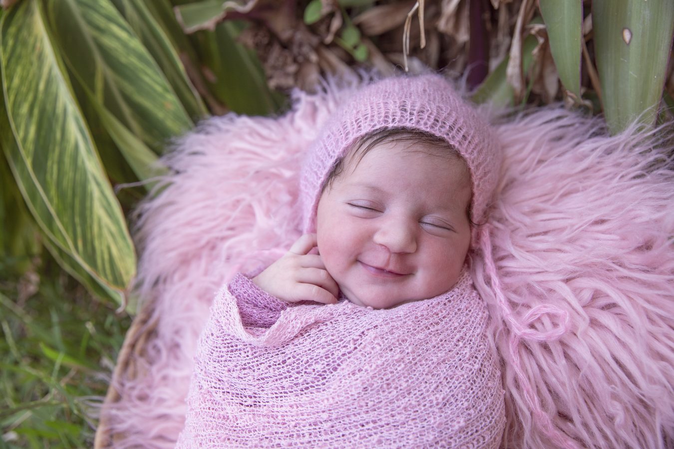 shooting photo bébé souriant